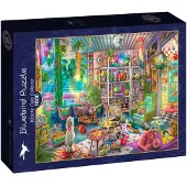 Bluebird Puzzle : Schattige, retro puzzelset met 1000 stukjes, ideaal voor verzamelaars