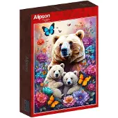 Alipson Puzzle Bears - Maternal Love Collection Puzzel 1000 stukjes