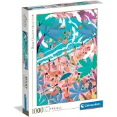 Clementoni - Puzzel - 1000 Stukjes - Zondag Aan Het Strand - Puzzel Voor Volwassenen - High Quality Collection