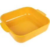 Peugeot Appolia Ovenschaal Vierkant 28 Cm - Ovenschalen Keramiek Saffron Yellow - 61463