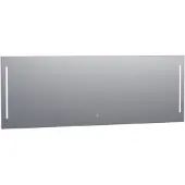Brauer Pyrite rechthoekige spiegel met verlichting 200x70cm