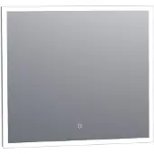 Brauer Jade rechthoekige spiegel met verlichting 80x70cm