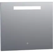 Brauer Garnet rechthoekige spiegel met verlichting 80x70cm