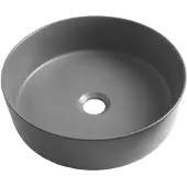 Saniclass Ceramento waskom 36x12cm keramiek antraciet