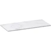 Brauer Mirage Topblad 99,6x46cm - Calacatta Gold - Badkamermeubels, Wastafelbladen - 8720359385482