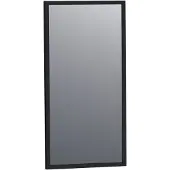 Saniclass Silhouette 40 spiegel 40x80cm rechthoek zwart aluminium