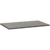 Brauer Vulcanic Topblad 80,6x46cm - Natuursteen - Antraciet - Badkamermeubels, Wastafelbladen - 8720359346575