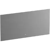 Brauer Ruby Spiegel 140x70cm Indirecte LED Verlichting Rondom - Glas - Rechthoekig - Spiegels, Badkamerspiegels - 8720359383617