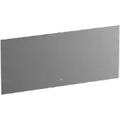 Brauer Ruby Spiegel 160x70cm Indirecte LED Verlichting Rondom - Glas - Rechthoekig - Spiegels, Badkamerspiegels - 8720359383624