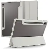 Spigen Ultra Hybrid Pro Hoesje Geschikt voor Samsung Galaxy Tab S10 Lite / S10 FE / S9 FE / S9 - Back Cover met Air Cushion - Grijs
