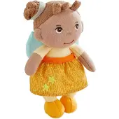 Haba knuffelpop beschermengel Holly 15 cm - zachte pop voor baby's.