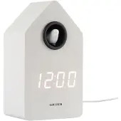 Karlsson Wekker Cuckoo LED White Wash Veneer