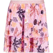 Garcia Rok in a-lijn D14722 - 5619-soft lilac met print all-over