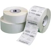 Zebra 3012912-T Witte Rechthoekige Printer Labels Ø 19 mm