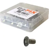 Bofix inbusbout m5x10 rvs verzonken kop (25st)