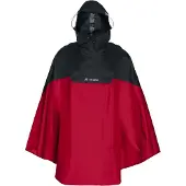 Vaude - Covero Poncho II - Fietsjack S, rood