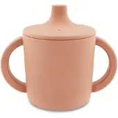 Trixie Tuitbeker - Mrs. Cat - Drinkbeker voor Baby - Antilek Beker - Voor baby's vanaf 4 maanden - van Siliconen - Geschikt voor de Vaatwasser