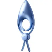 Satisfyer Sniper - oplaadbare, vibrerende penisring (blauw)