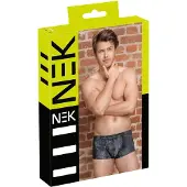 NEK - boxershort met slangenhuidmotief (zwart)