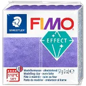 Staedtler effect ovenhardende boetseerklei standaard blokje 57 g - metallic lila