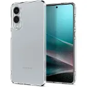 Spigen Liquid Crystal Hoesje Geschikt voor Samsung Galaxy S25 Edge - Back Cover TPU Transparant