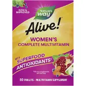 Nature'S Way Alive! Vrouwen Complete Multivitamine (50 Tabletten) - vitamines, multivitamines - multivitamines