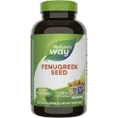 Nature'S Way Fenegriek Zaad (320 Capsules) - kruiden-en-planten, fenegriek - fenegriek