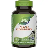 Nature'S Way Black Elderberry 1150 mg | 100 Capsules | Mix van vlierbes en vlierbloesem (100 Capsules)