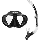 Arena Premium Junior Snorkeling Set Zwart Kinderen