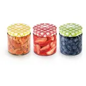 Tescoma Glazen Potten voor Conserveren - 400 ml, Set van 3