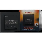 Heatit WiFi6 thermostaat | Draadloos | WiFi, Bluetooth | Mat zwart