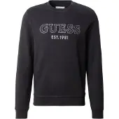 GUESS Sweatshirt 'Beau' grijs / zwart