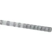 vidaXL Weidehekwerk Zilver