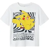 Name it Shirt 'NKMJamish Pokemon' geel / rood / zwart / wit