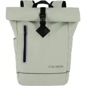 Travelite Rugzak pastelgroen / zwart