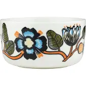 Marimekko Tiara schaal 5 dl White-warm orange-green