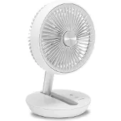 Trotec Tafelventilator met accu, diameter 14,5 cm, 5 W, 4 snelheden, USB – TVE 2 W