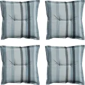 Madison zitkussen righe grey ca. set van 4