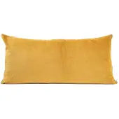 Haomy New Delhi kussen fluweel chamois 55x110 cm