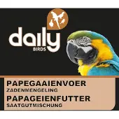 Daily PAPEGAAIENVOER -ZADENMENGELING-3,5KG-NOTEN-ZONNEPITTEN