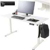 Arebos in hoogte verstelbaar elektrisch bureau 120 x 60 cm met geheugenfunctie
