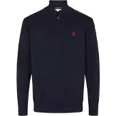 U.S. POLO ASSN. Trui 'UMBRISON' saffier / cranberry