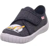 Superfit Huisschoenen 'BILL' marine / geel / grijs / wit