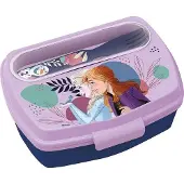 TECHSALES Lunchtrommel met accessoires Frozen CZ11271 Blauw Plastic