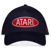Difuzed Atari - Varsity seven panel Trucker pet - Blauw