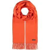 Fraas Sjaal Pure Polyacrylic Scarf Orange Oranje