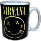 Rock Off Starskie Nirvana Smiley Logo Boxed Mug