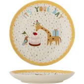 Bloomingville Celebrate bord Ø16 cm Geel