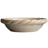 DBKD Twine Serveerschaal 40 Cm - Serveerkommen Keramiek Beige - 20230605BE