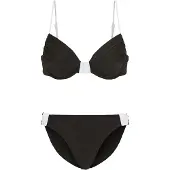 LASCANA Bikini zwart / wit